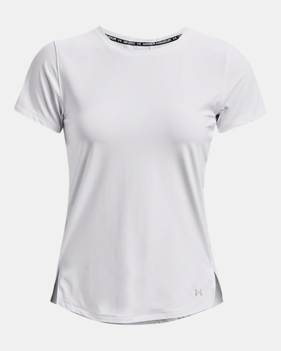 T-shirt UA Iso-Chill 200 Laser pour femmes, White, pdpMainDesktop image number 7